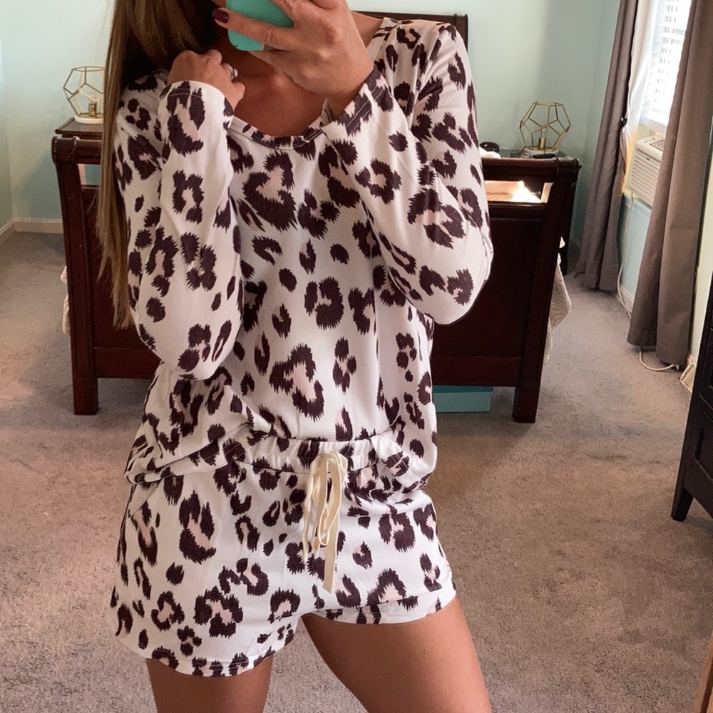 LAST1!🧁LEOPARD DREAMS-lounge set